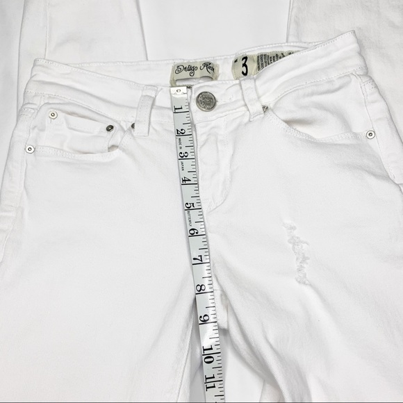 Indigo Rein Forever White Skinny Ankle Jeans W26" - Picture 13 of 16